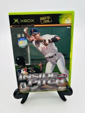 MLB Inside Pitch 2003 Microsoft Xbox - Complete Tested Works VG Condition CIB
